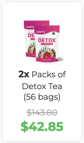 lulutox detox tea 2 pack