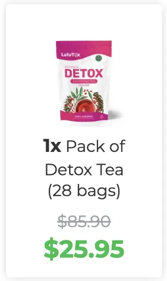 lulutox detox tea 1 pack
